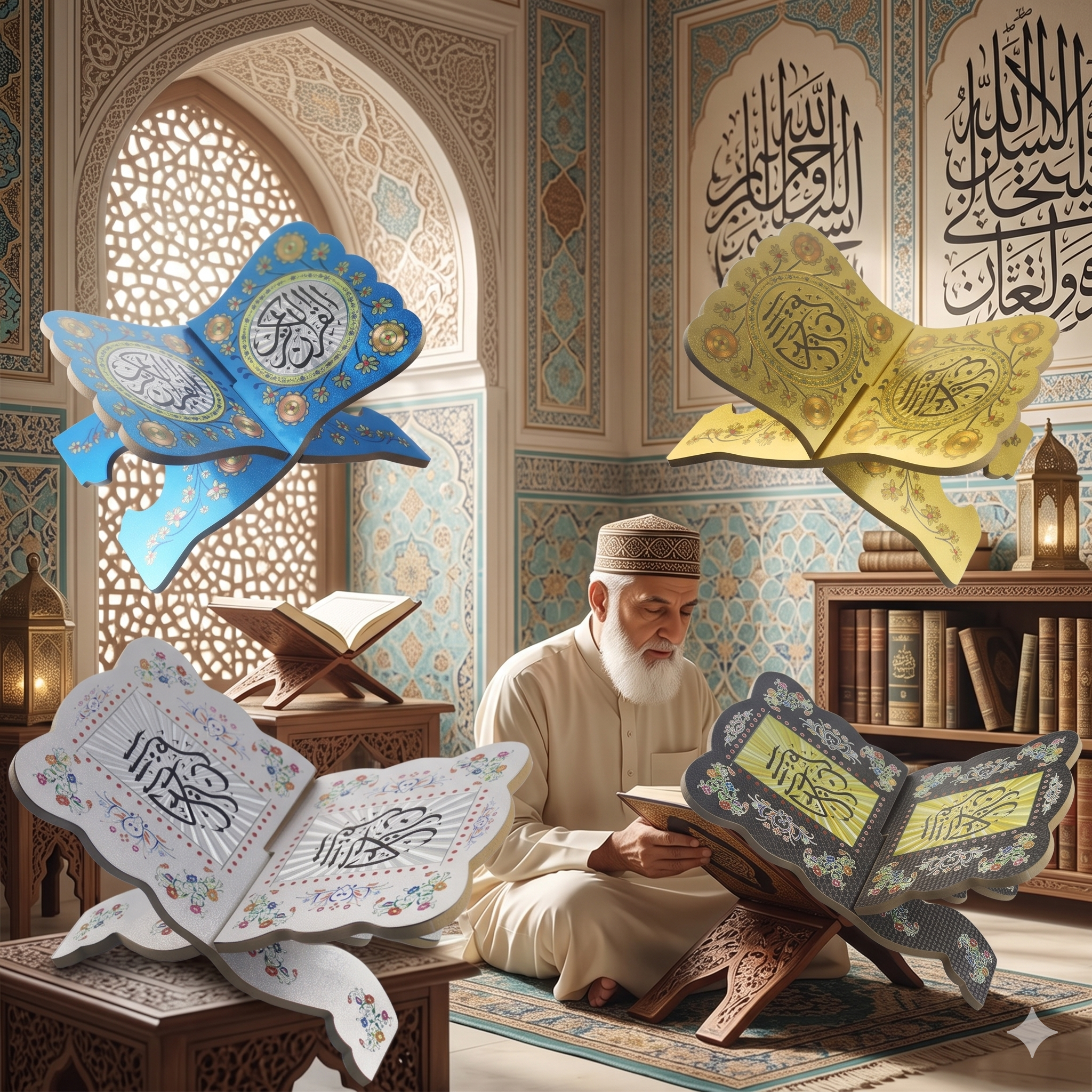 Wooden Quran Stand Rehal