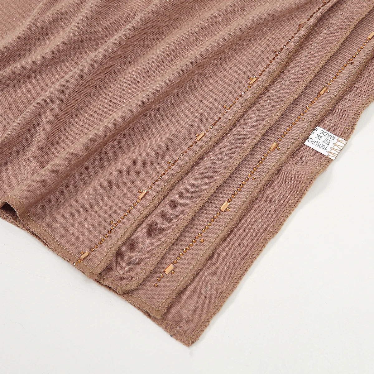 Rhinestone Modal Jersey Hijab Scarf