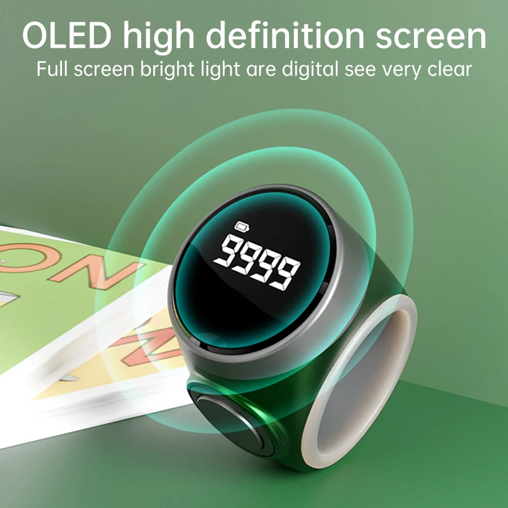 Digital Tasbih Counter Ring