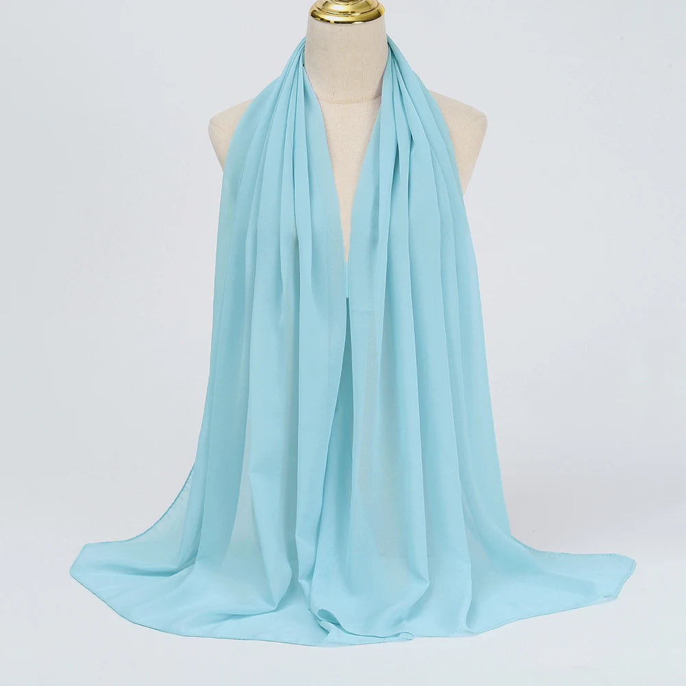 Muslim Chiffon Hijab Scarf Women