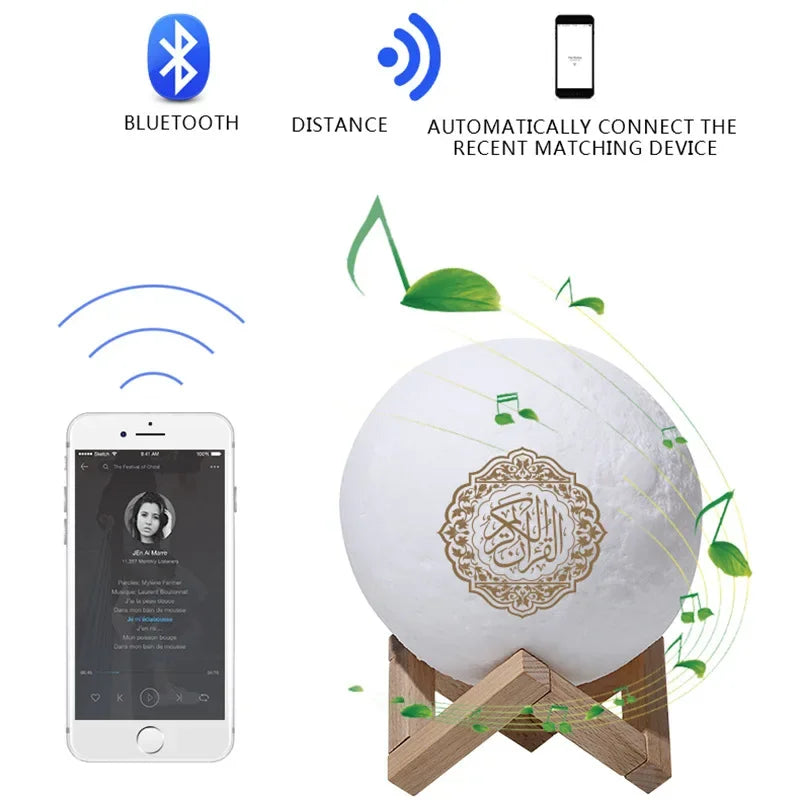 Quran Bluetooth Speaker Night Light