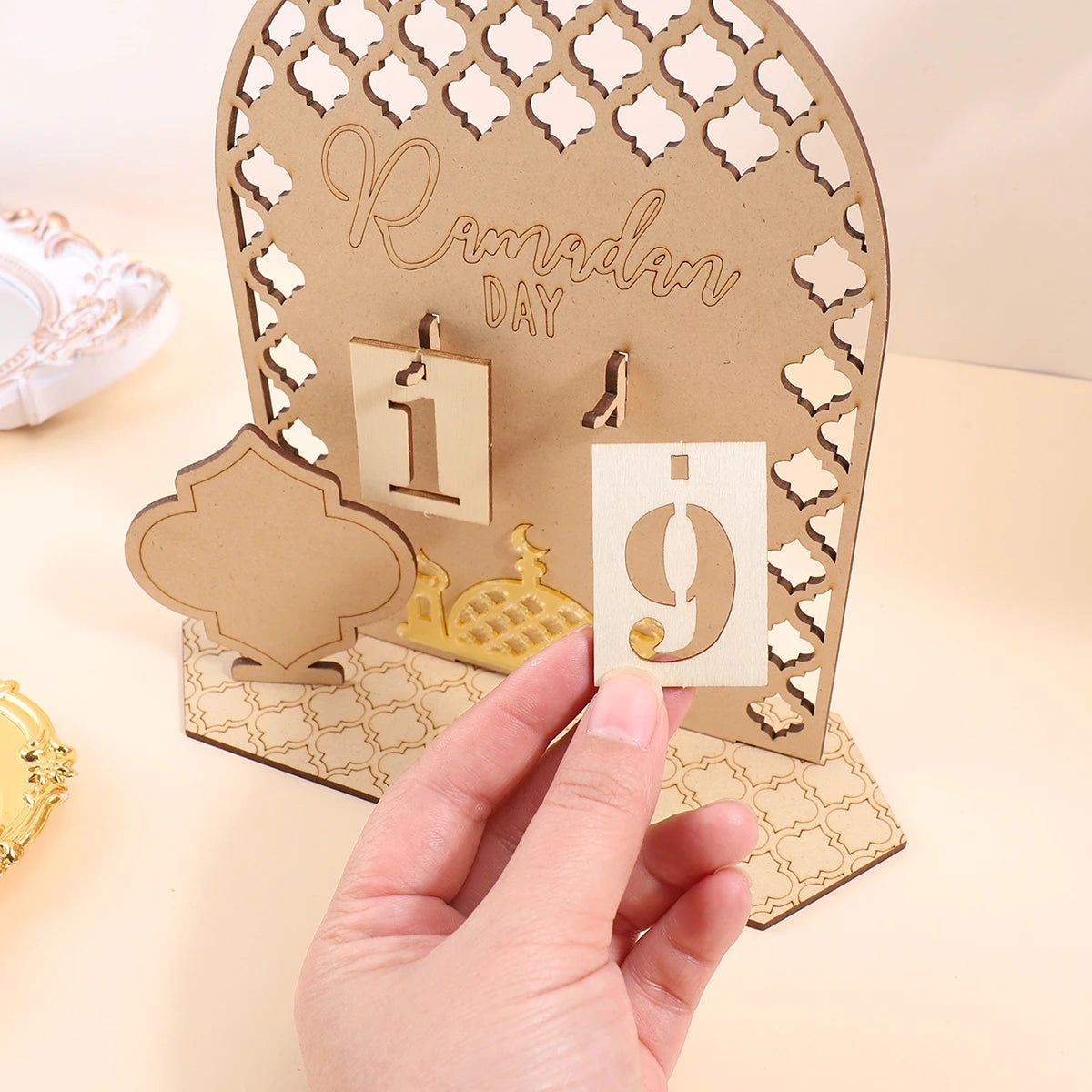 Ramadan Wooden Countdown Calendar