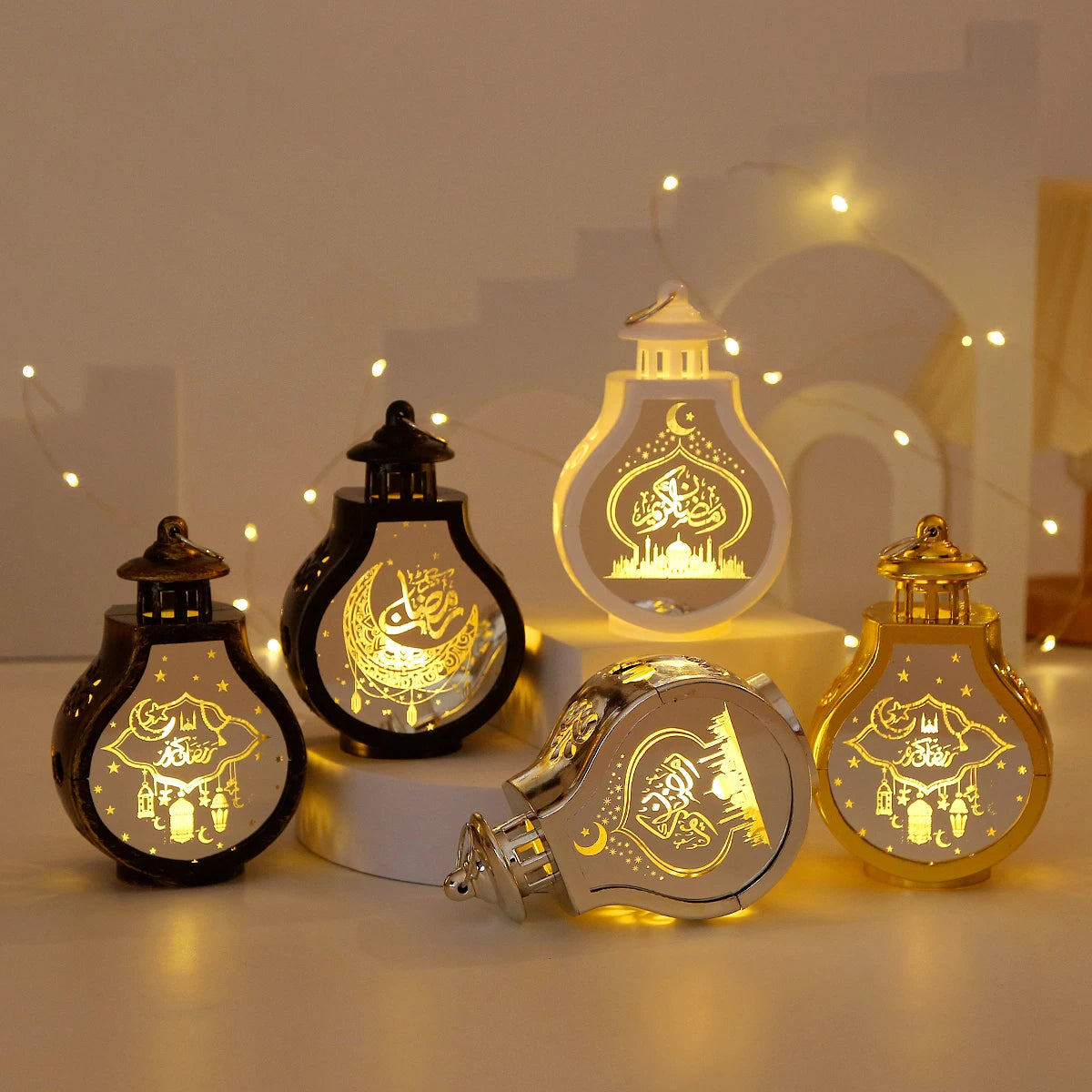 LED Ramadan Lantern Light