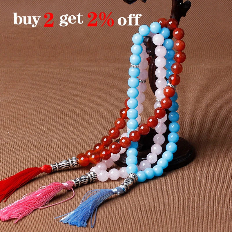Natural Stone Tasbih Bracelet