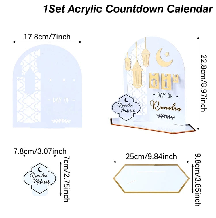 Ramadan Countdown Calendar Ornament