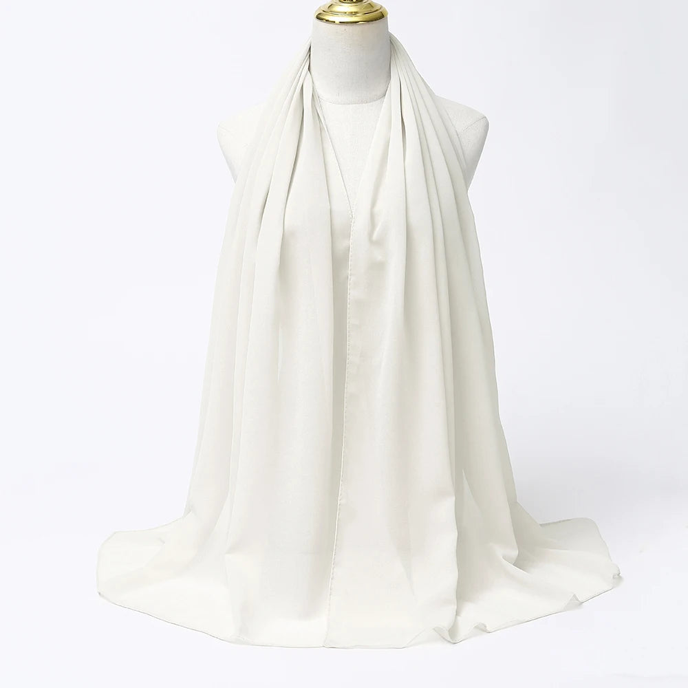 Muslim Chiffon Hijab Scarf Women