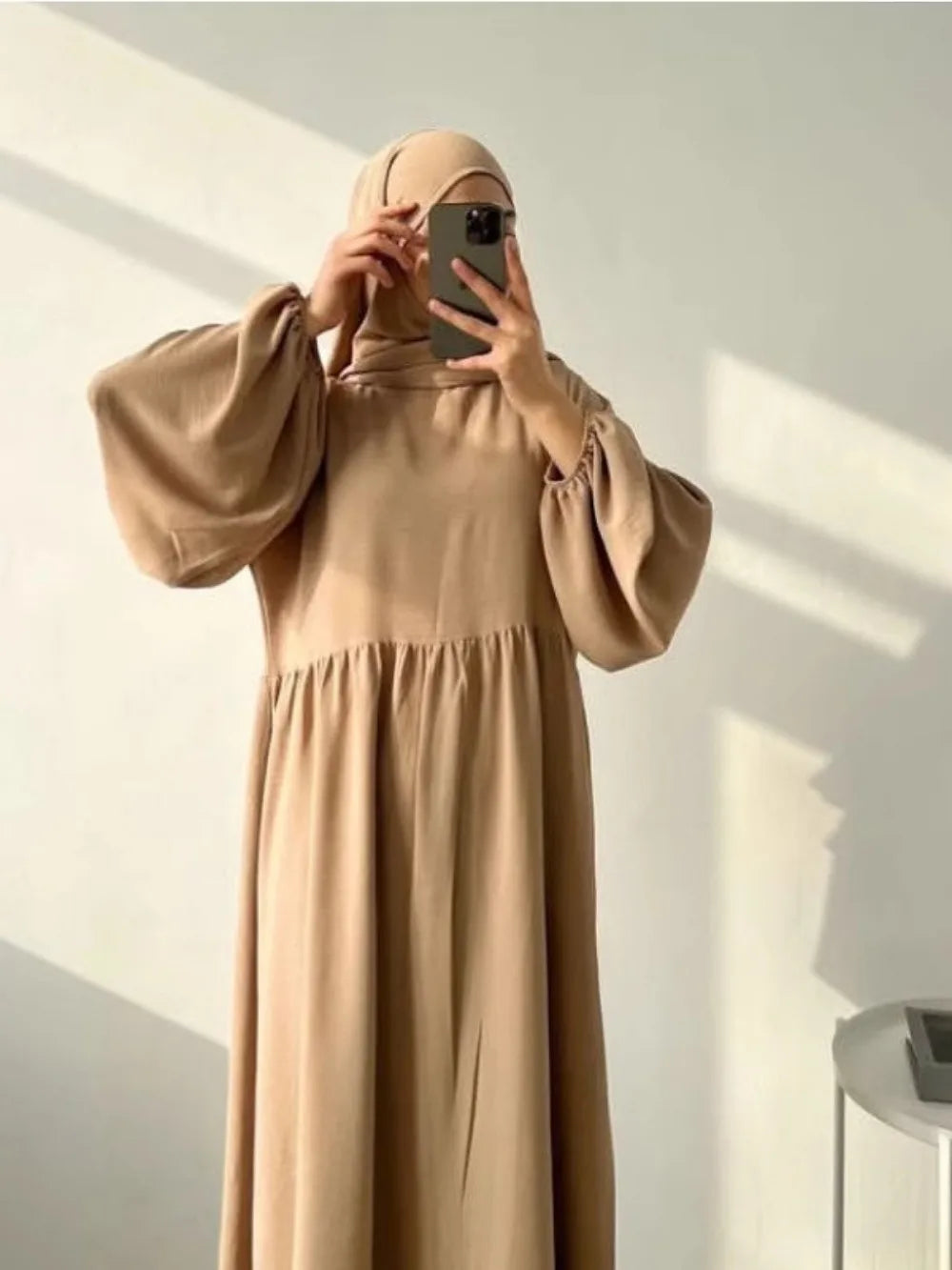 2-Piece Layered Khimar Prayer Set