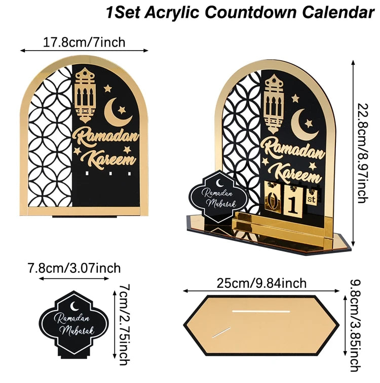 Ramadan Countdown Calendar Ornament