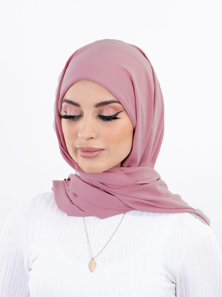 Pin-Free Instant Chiffon Hijab