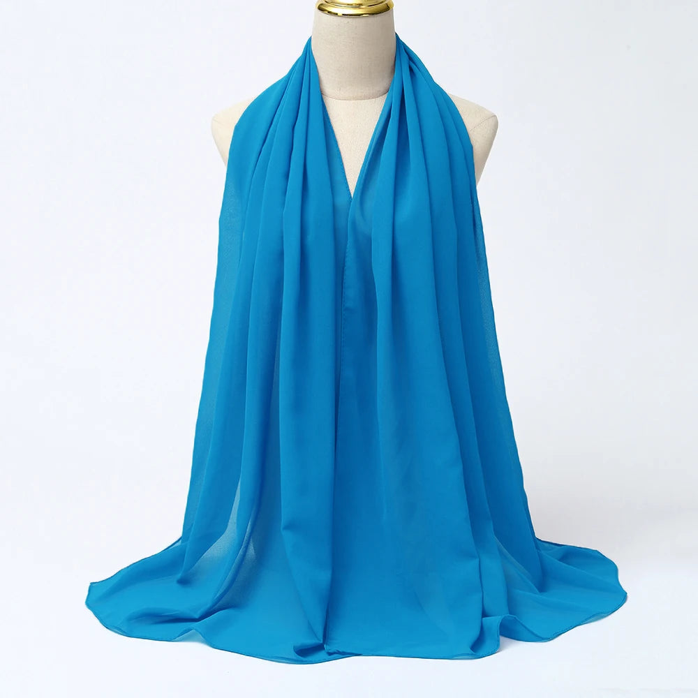 Muslim Chiffon Hijab Scarf Women
