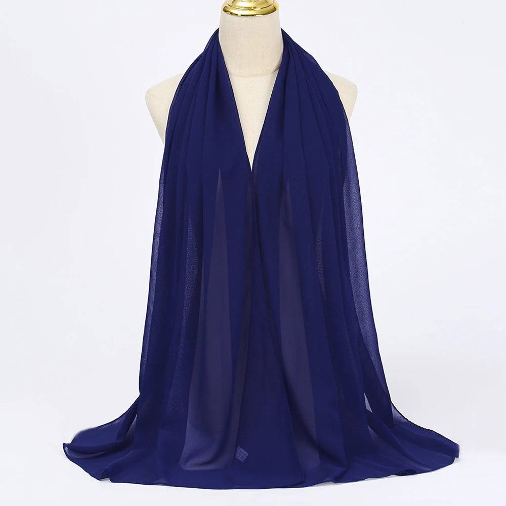 Muslim Chiffon Hijab Scarf Women