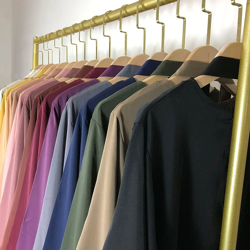 Plain Nida Abaya with Belt