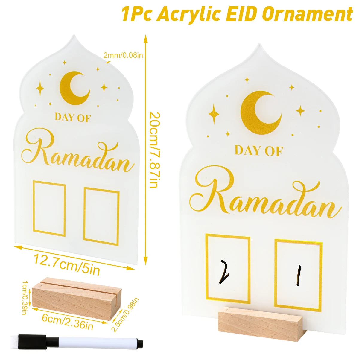 Ramadan Countdown Calendar Ornament