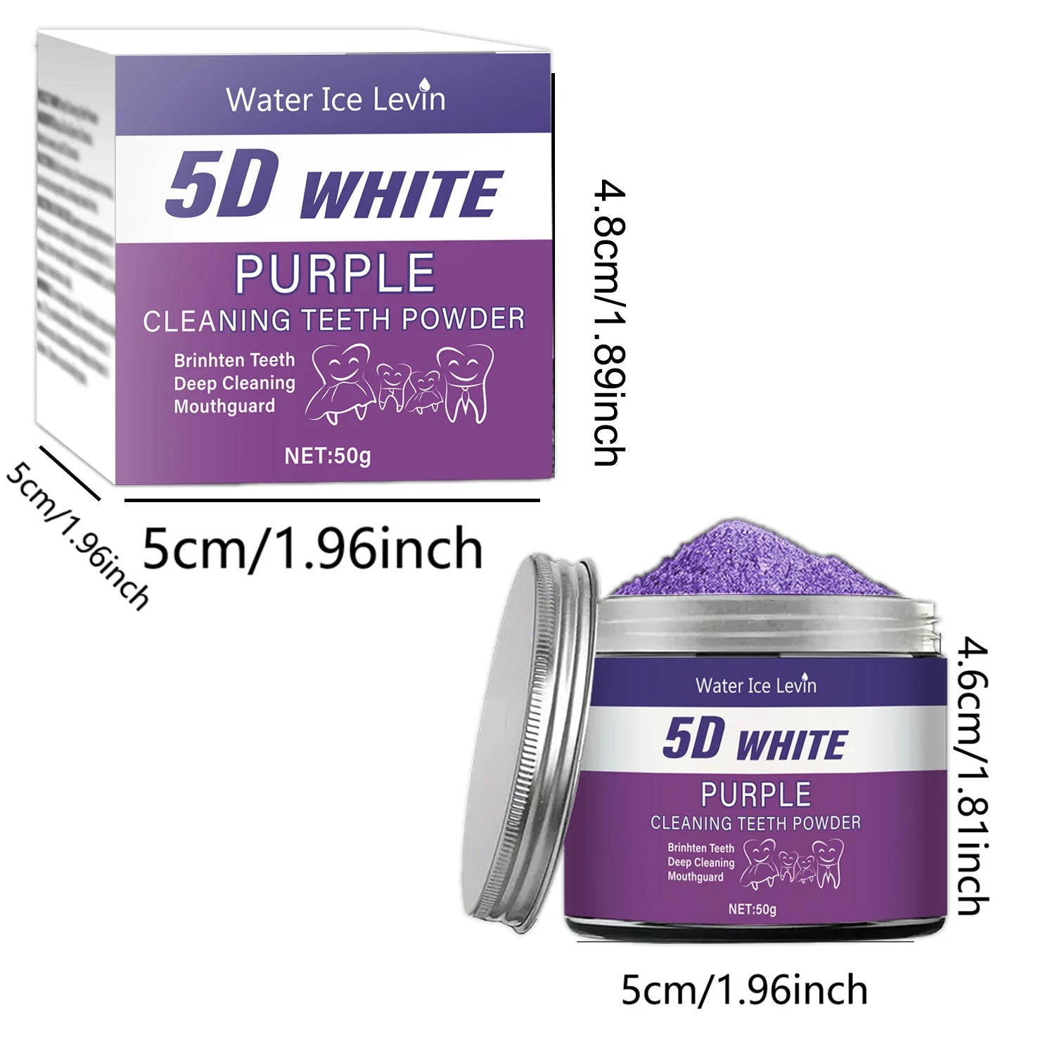 Natural Teeth Whitening Powder