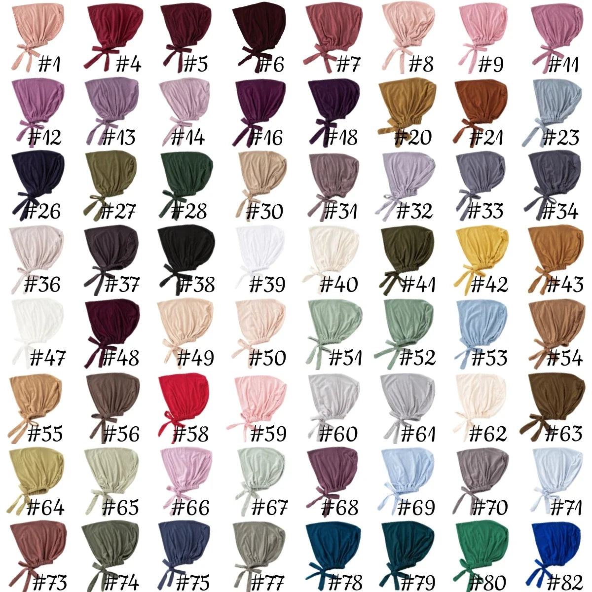 Cotton Jersey Hijab Undercap