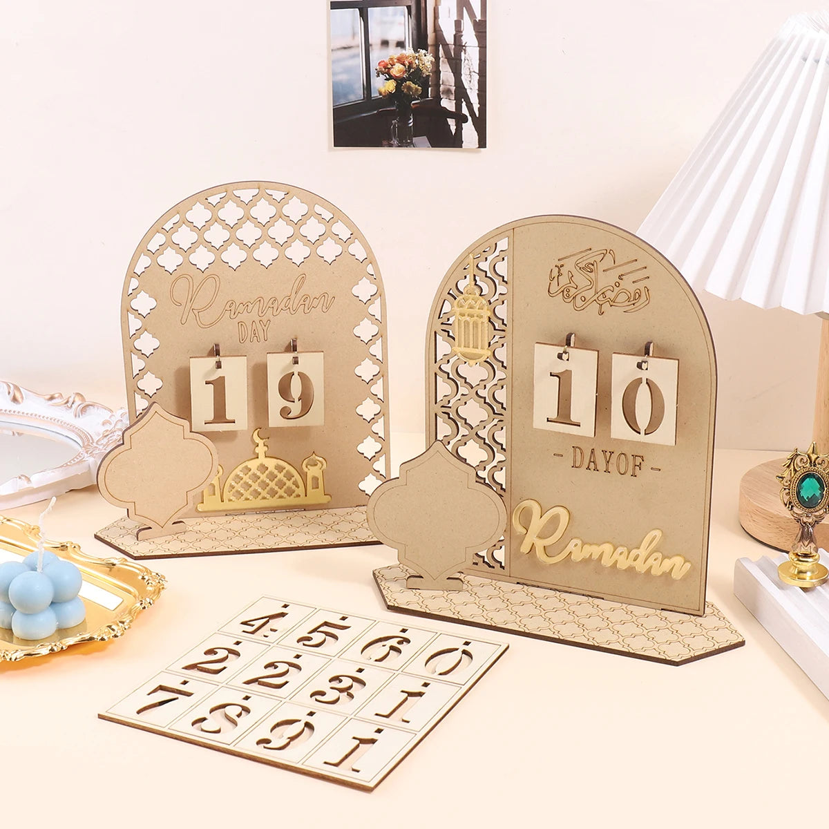 Ramadan Wooden Countdown Calendar