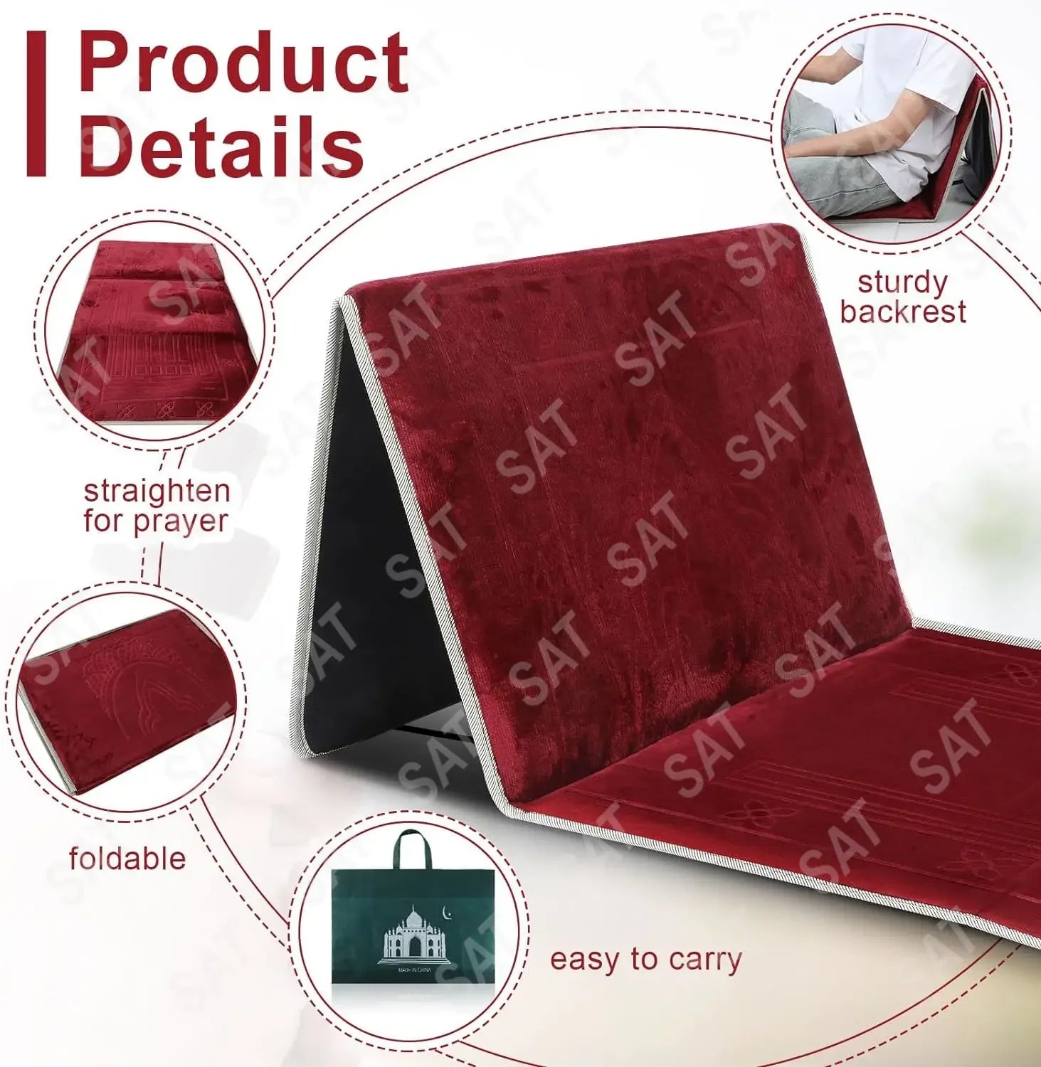 Memory Foam Prayer Mat