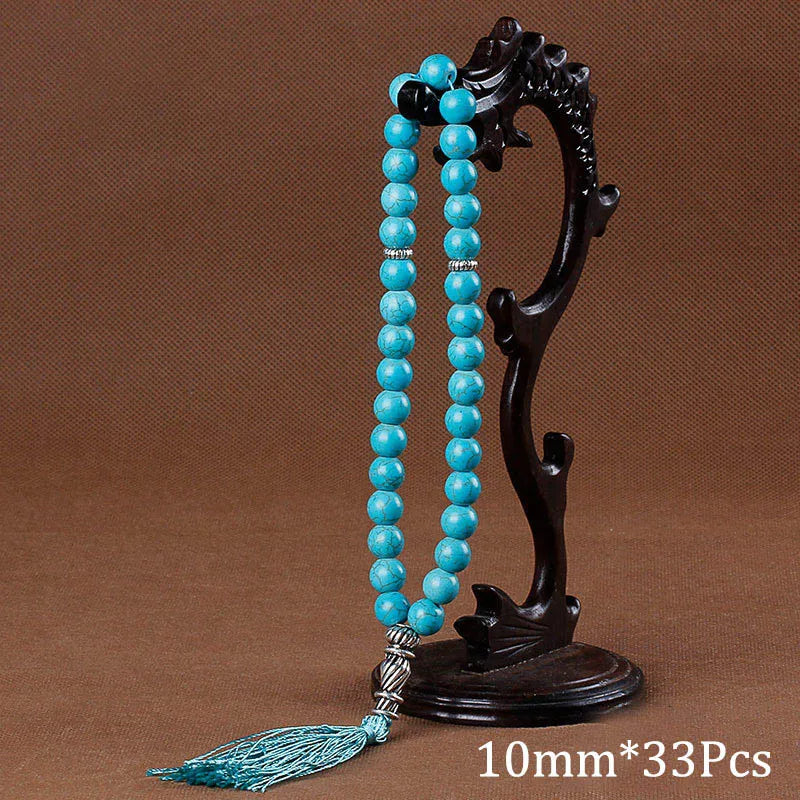 Natural Stone Tasbih Bracelet