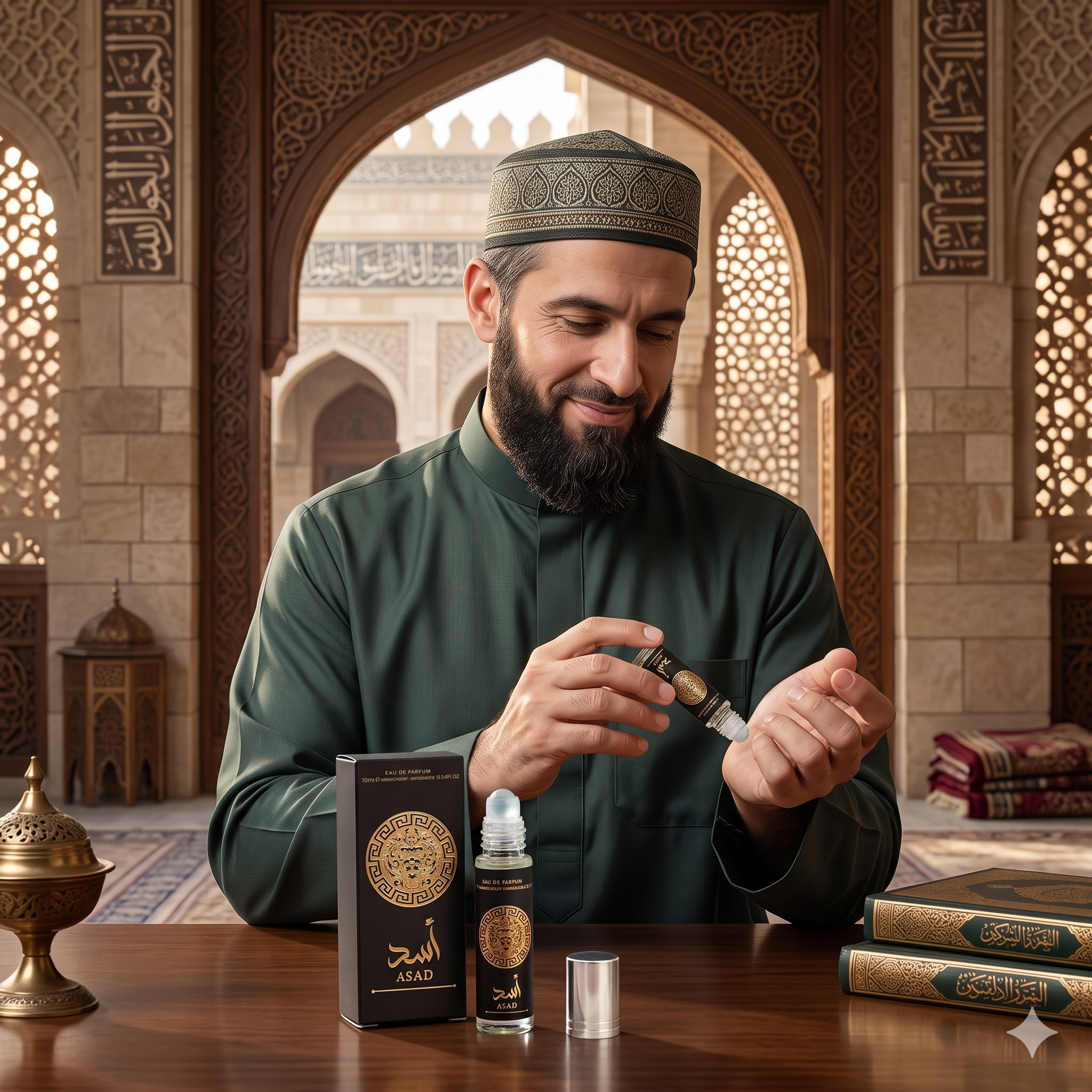 Long-Lasting Arabian Perfume Spray