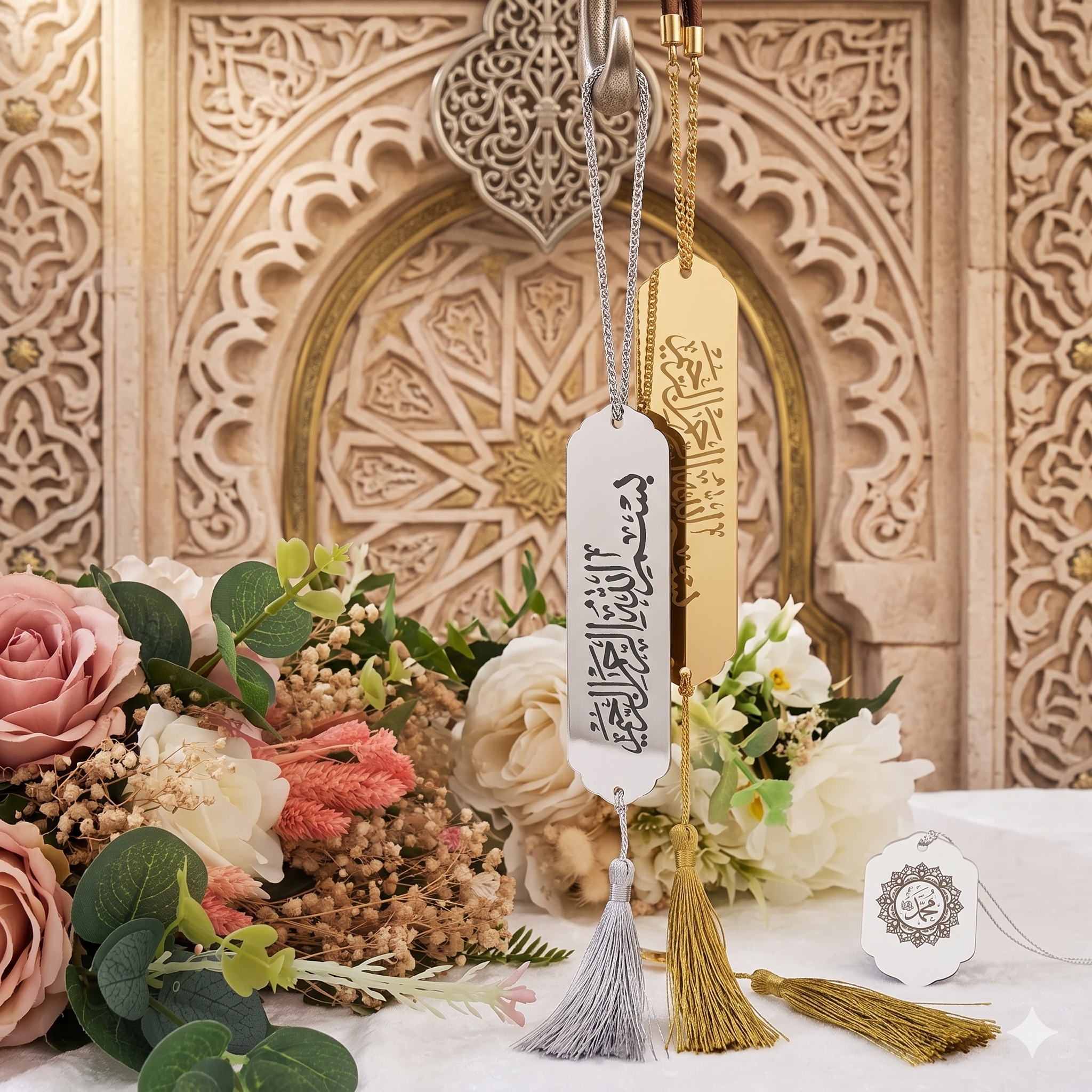 Bismillah Acrylic Bookmarks Set