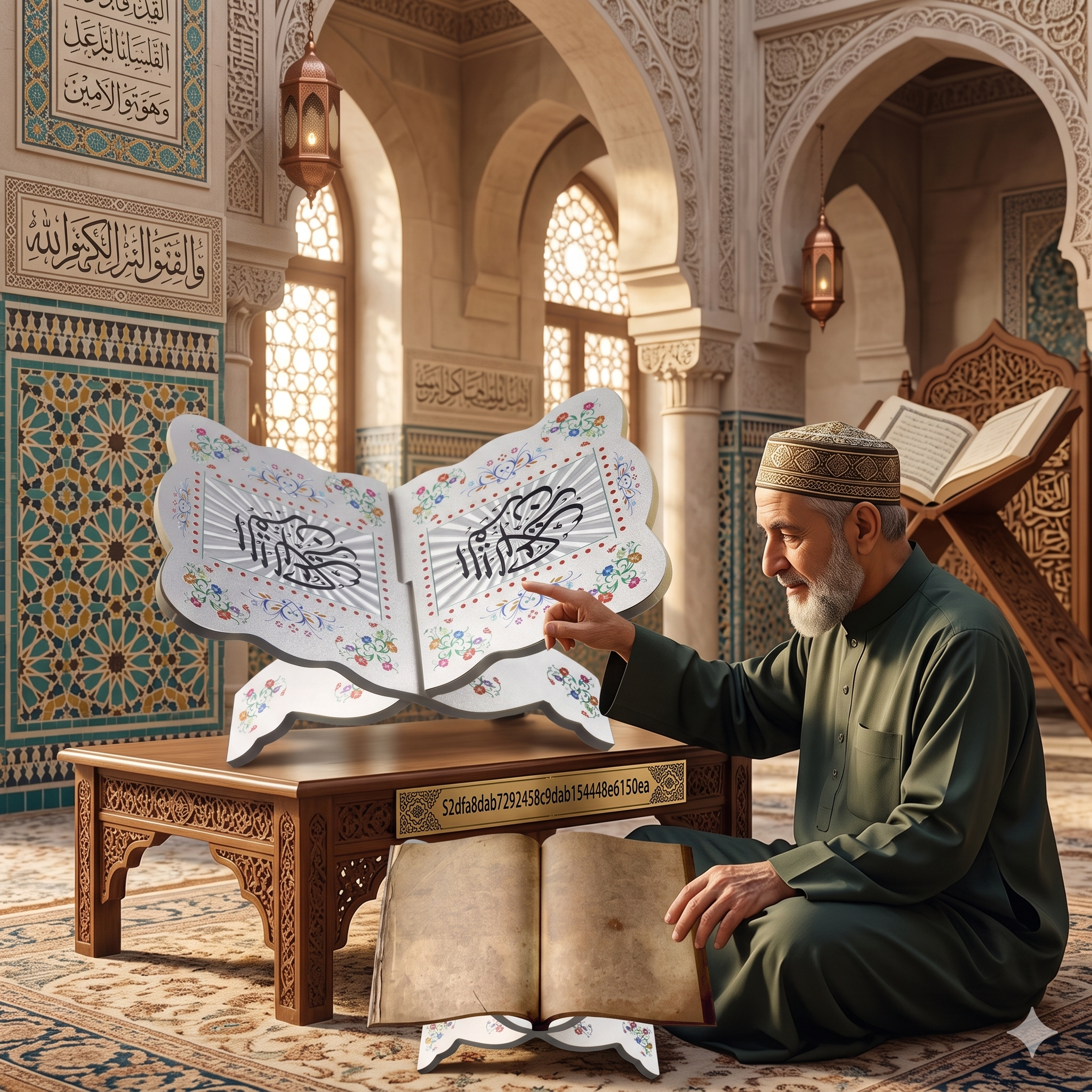 Foldable Wooden Book Stand Rehal