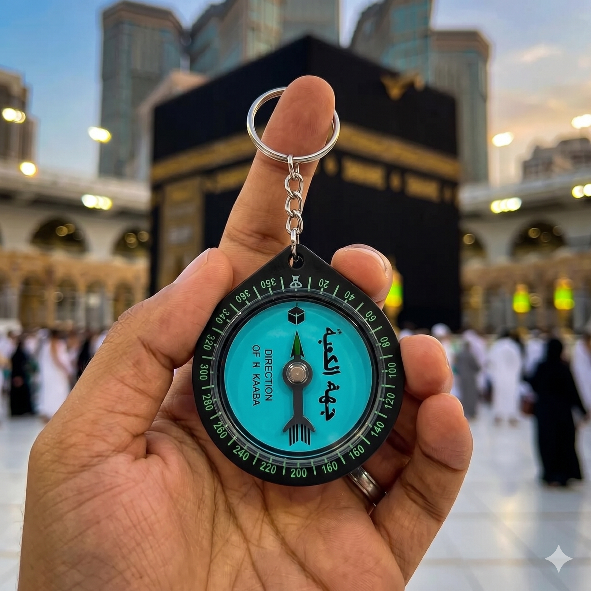 Portable Qibla Direction Compass