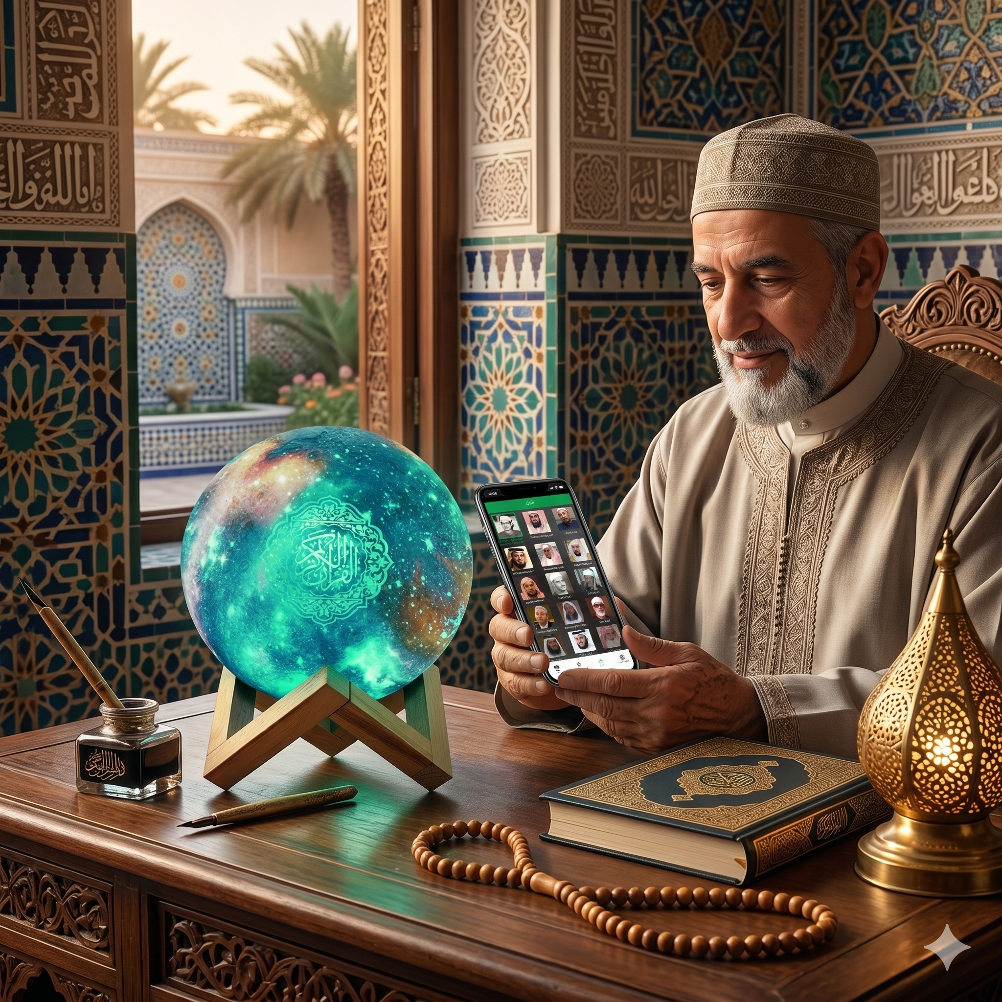 Quran Bluetooth Speaker Night Light