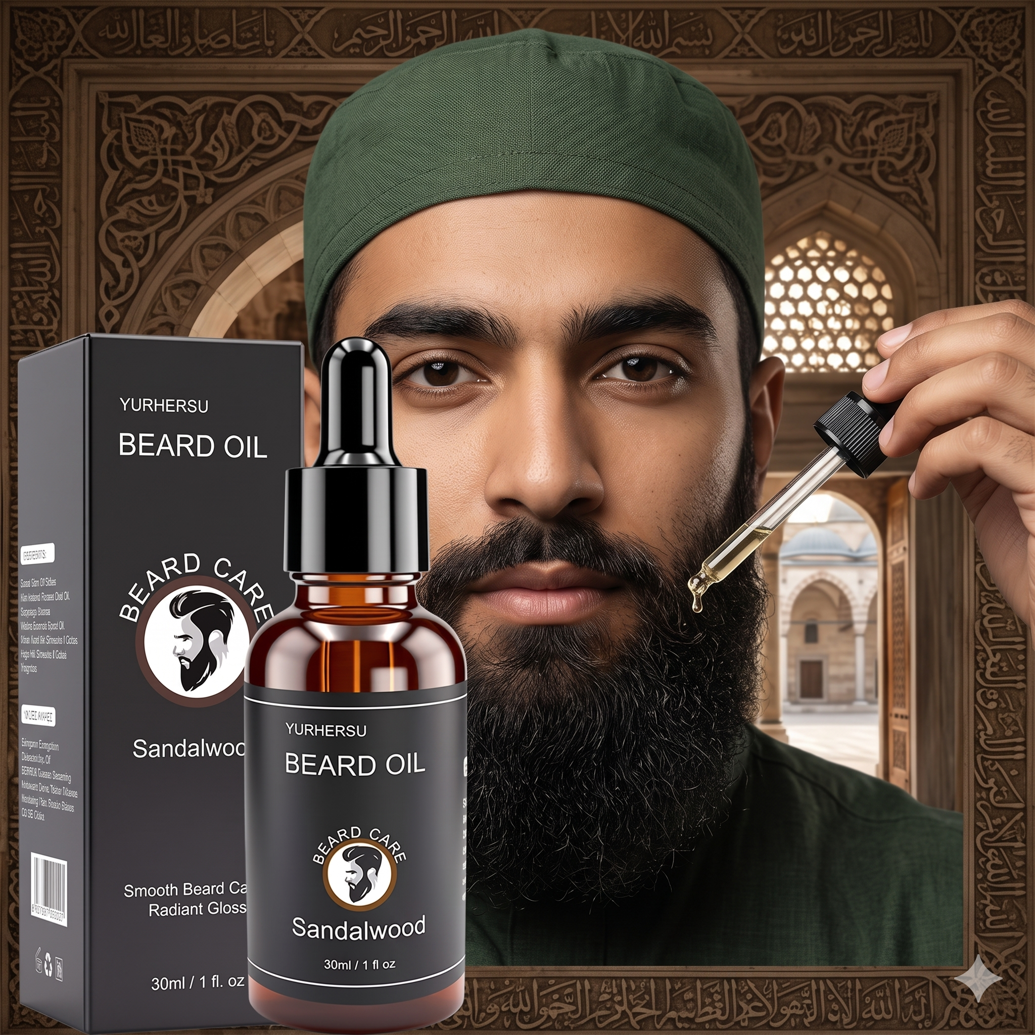 Natural Beard Growth Oil