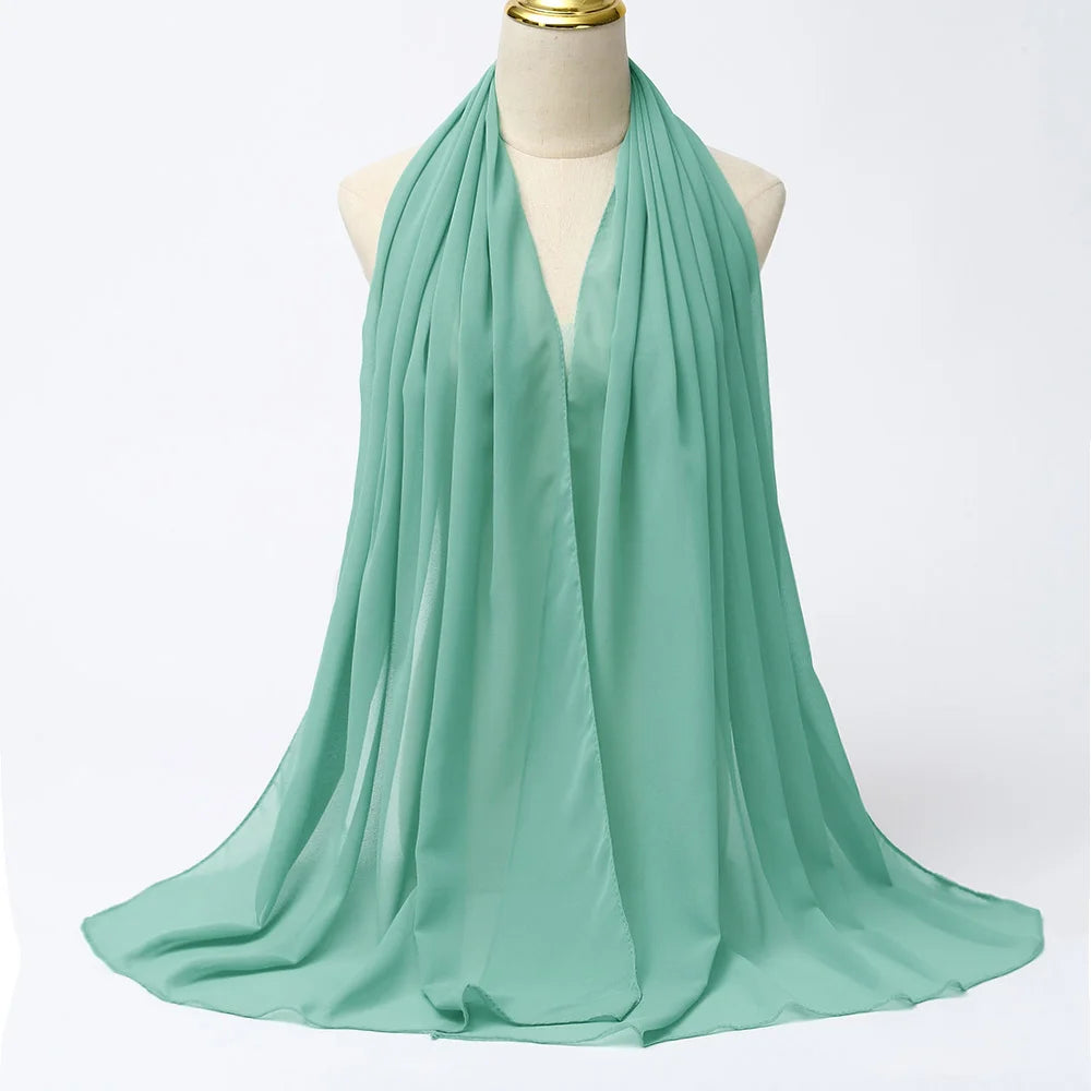 Muslim Chiffon Hijab Scarf Women
