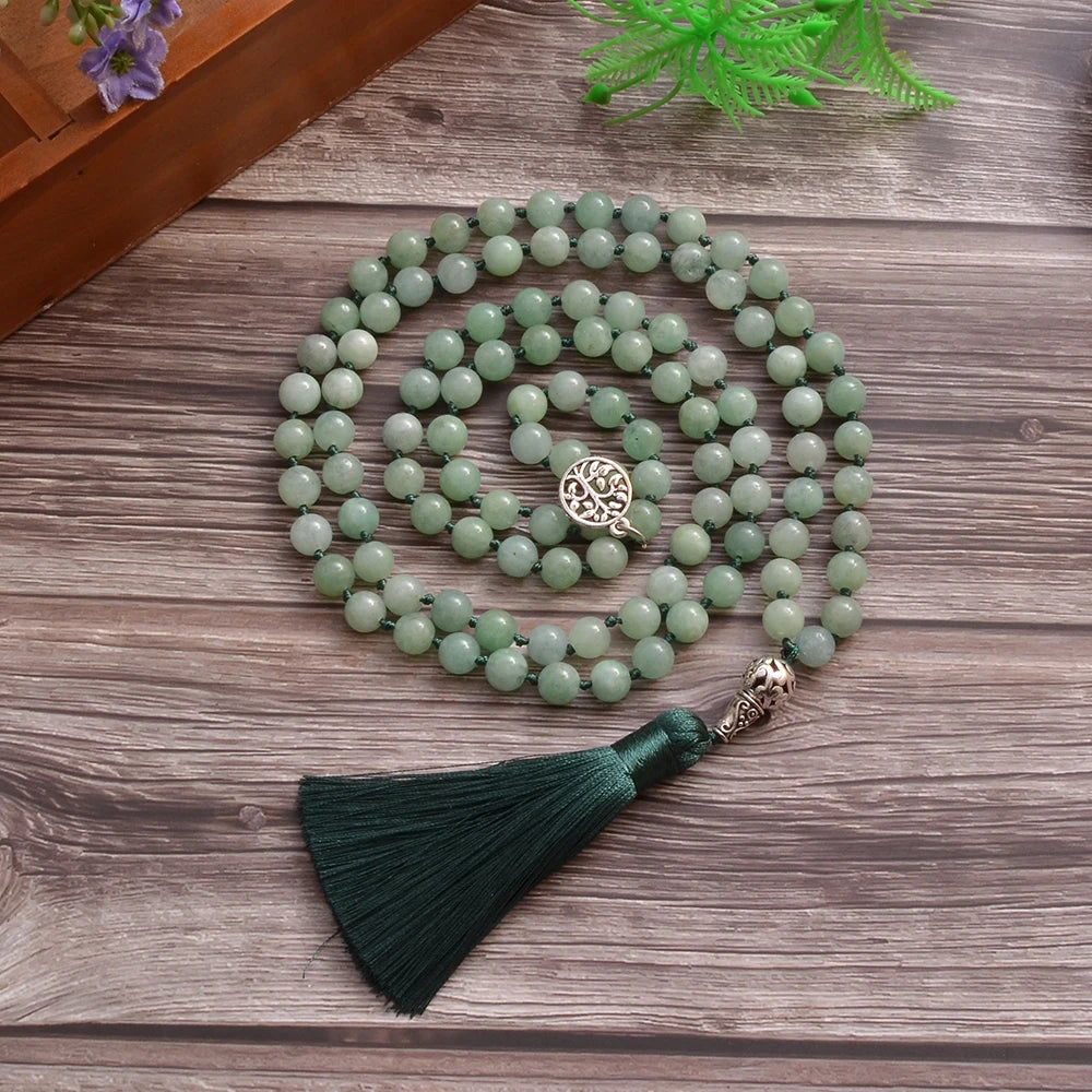 Natural Stone Tasbih Necklace