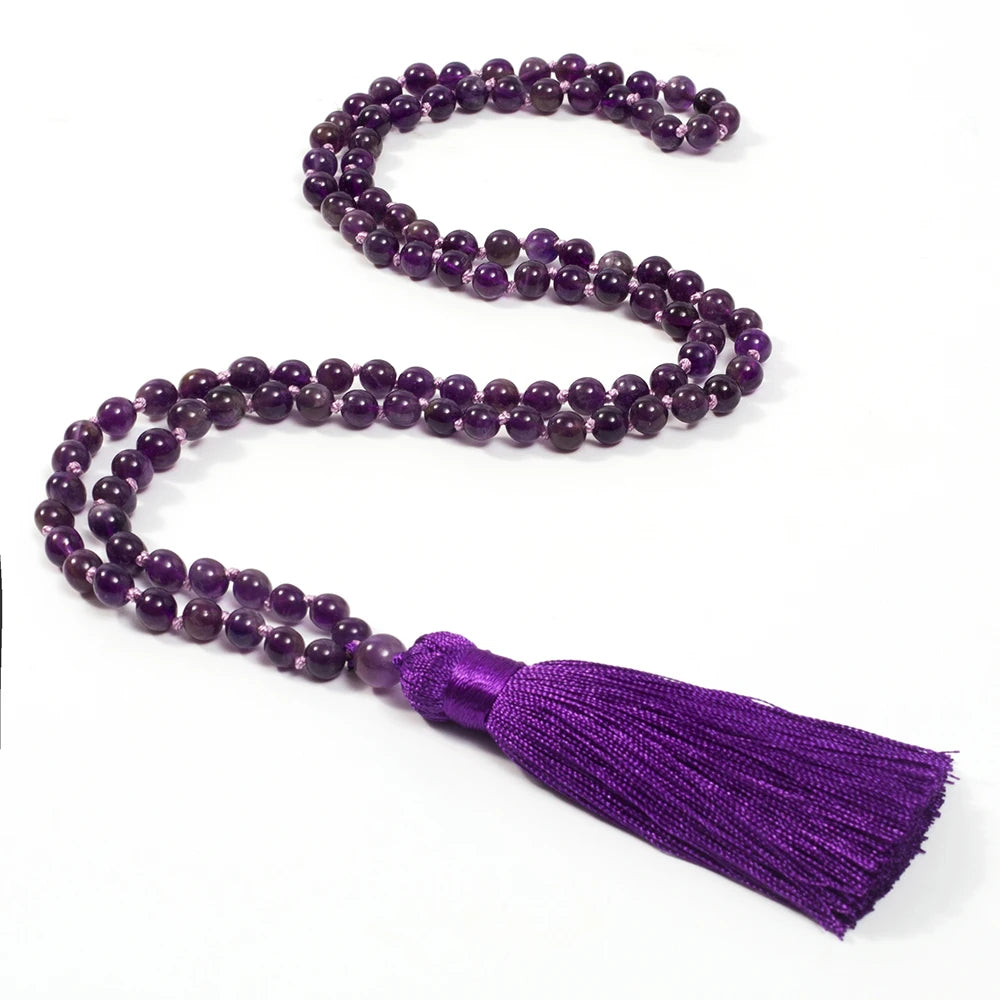 Natural Stone Tasbih Necklace