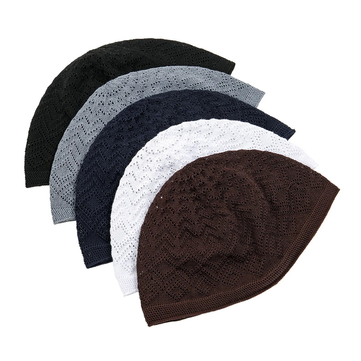 Knitted Muslim Prayer Cap