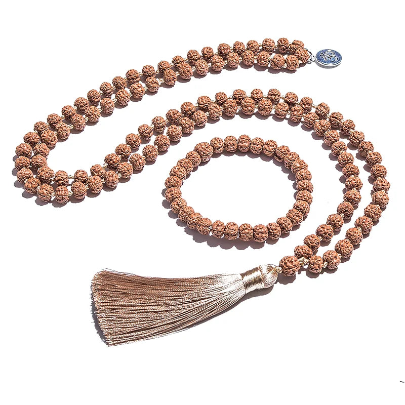 Natural Stone Tasbih Necklace