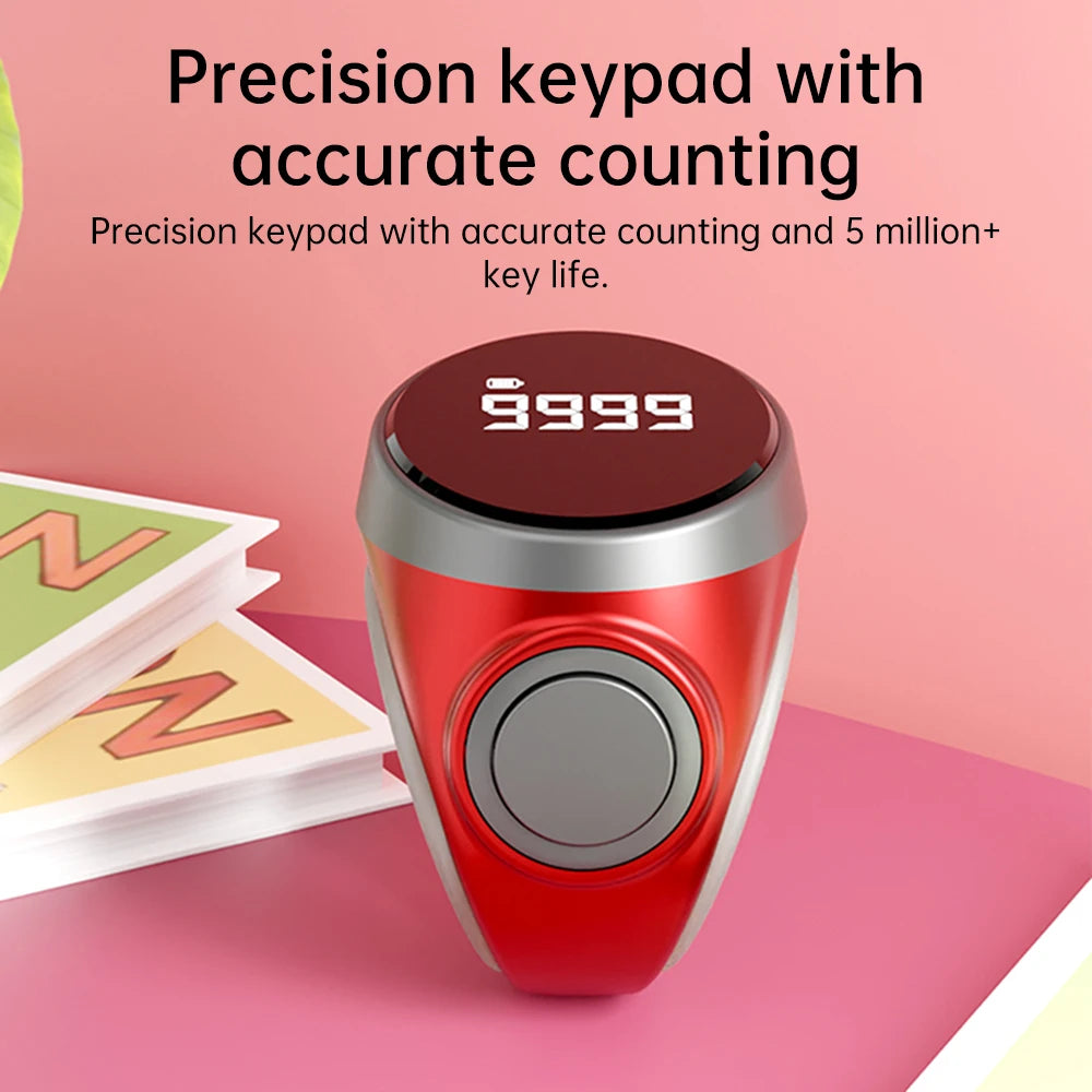Digital Tasbih Counter Ring