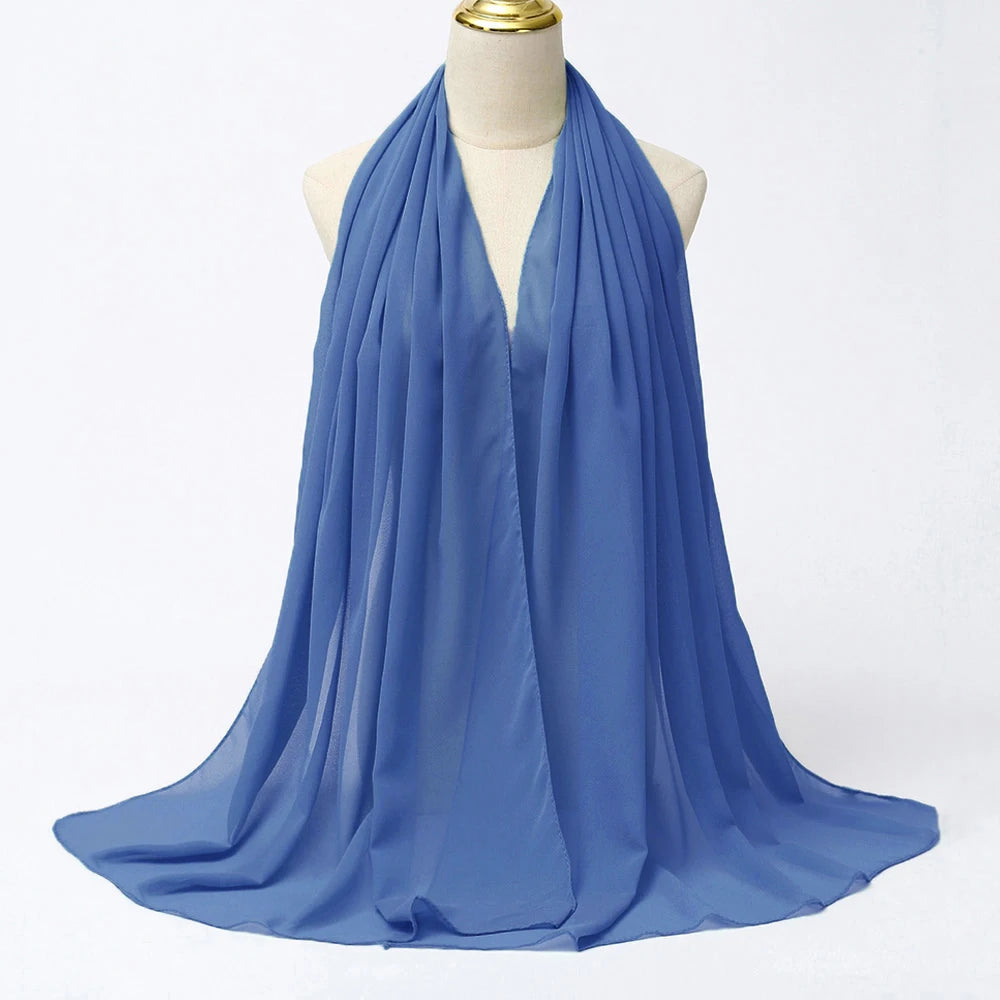 Muslim Chiffon Hijab Scarf Women