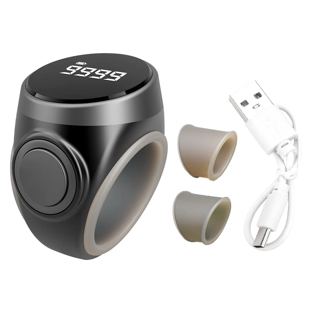 Digital Tasbih Counter Ring