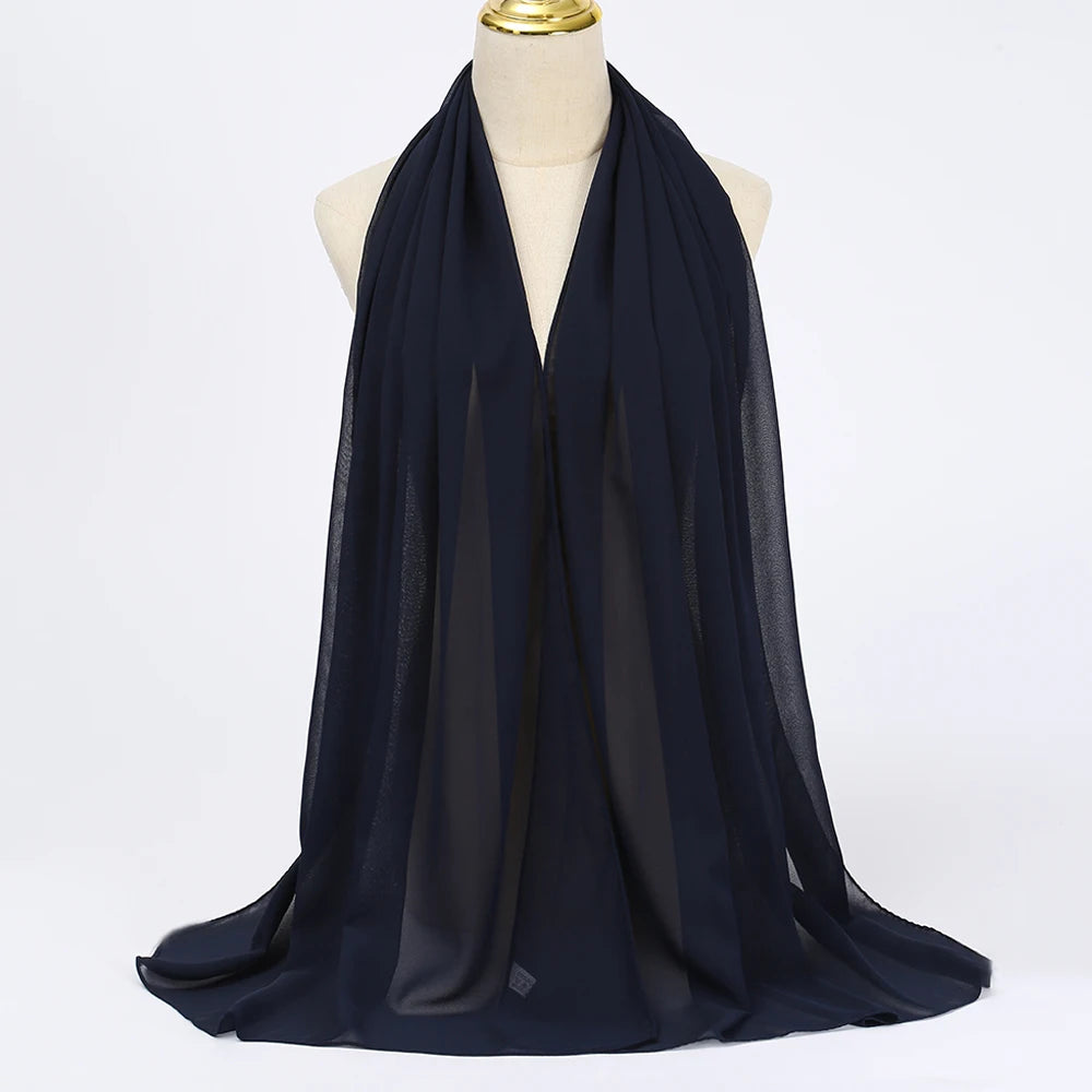 Muslim Chiffon Hijab Scarf Women