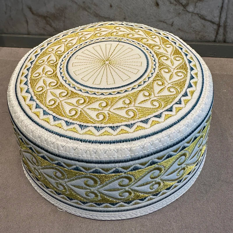 Embroidered Muslim Prayer Cap