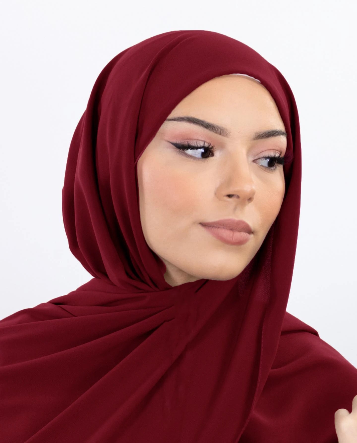 Pin-Free Instant Chiffon Hijab