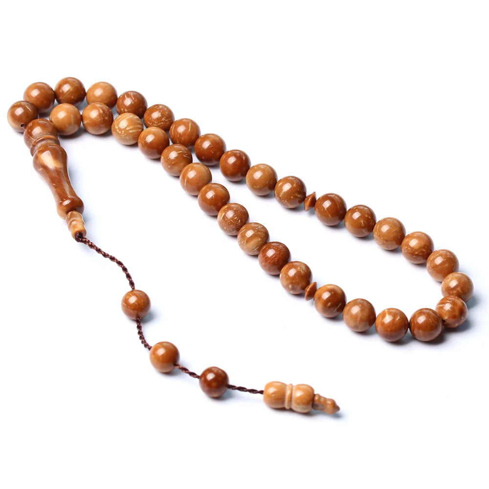 Natural Wood Tasbih Prayer Beads
