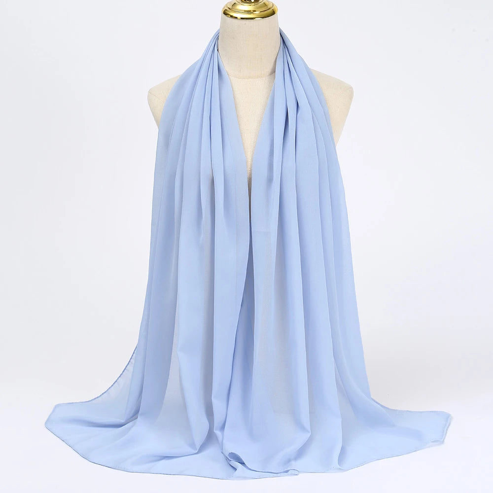 Muslim Chiffon Hijab Scarf Women