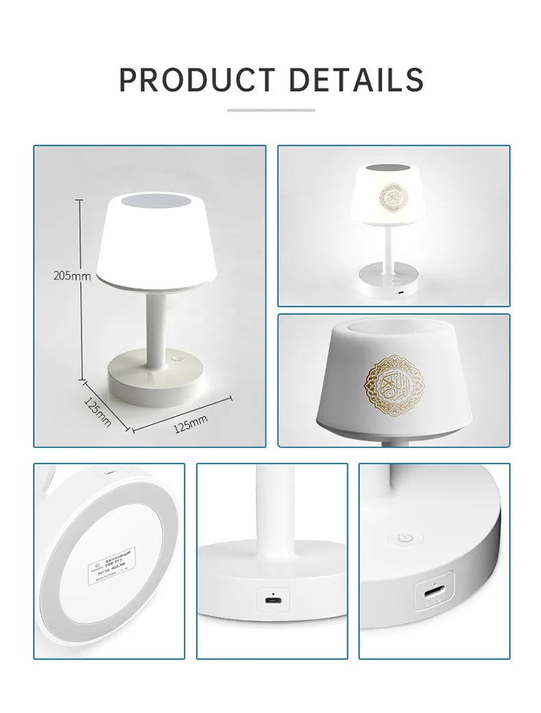 Quran Bluetooth Speaker Night Light