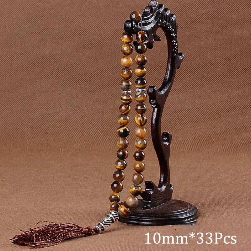 Natural Stone Tasbih Bracelet