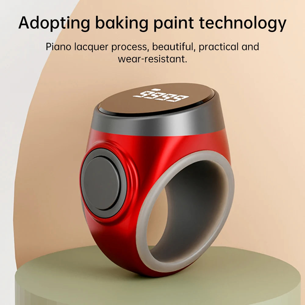 Digital Tasbih Counter Ring