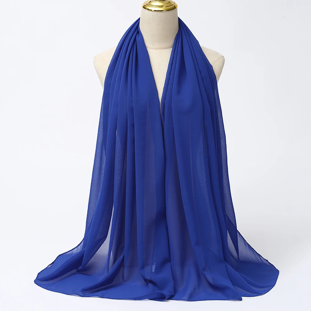 Muslim Chiffon Hijab Scarf Women