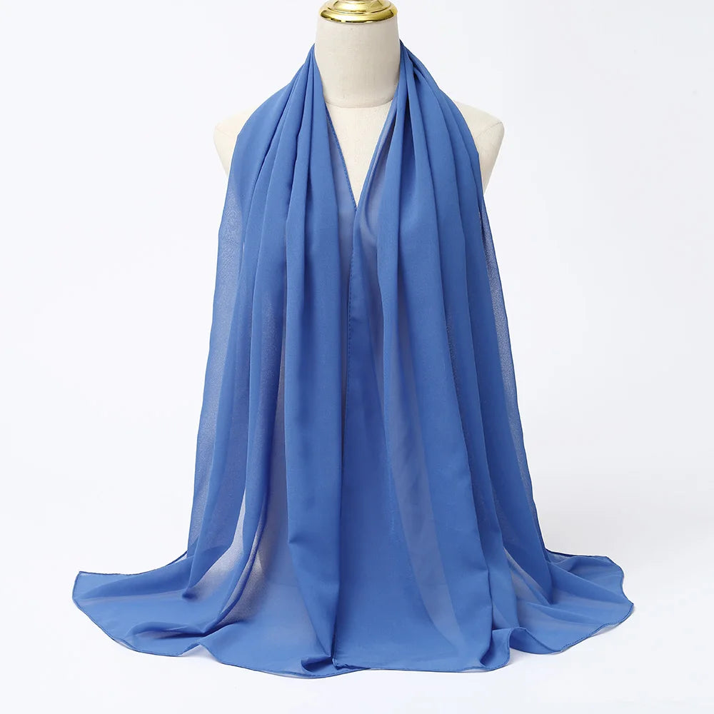Muslim Chiffon Hijab Scarf Women