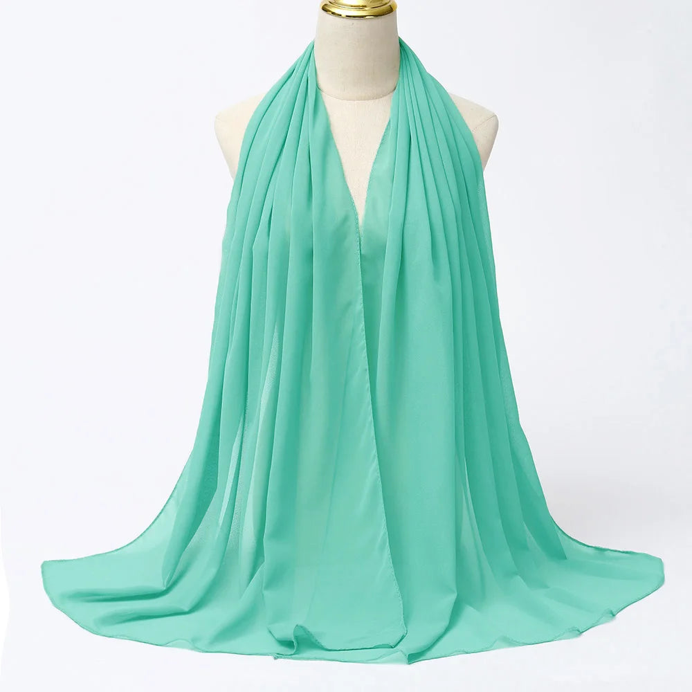 Muslim Chiffon Hijab Scarf Women