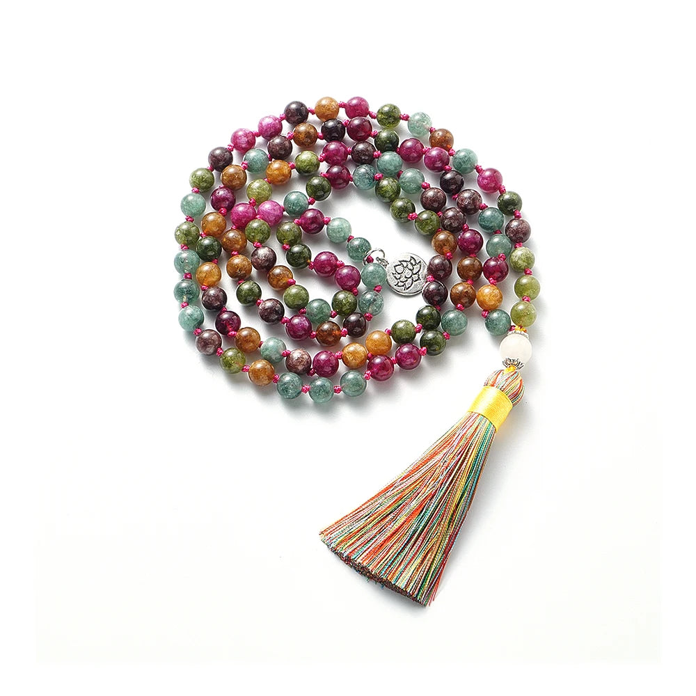 Natural Stone Tasbih Necklace