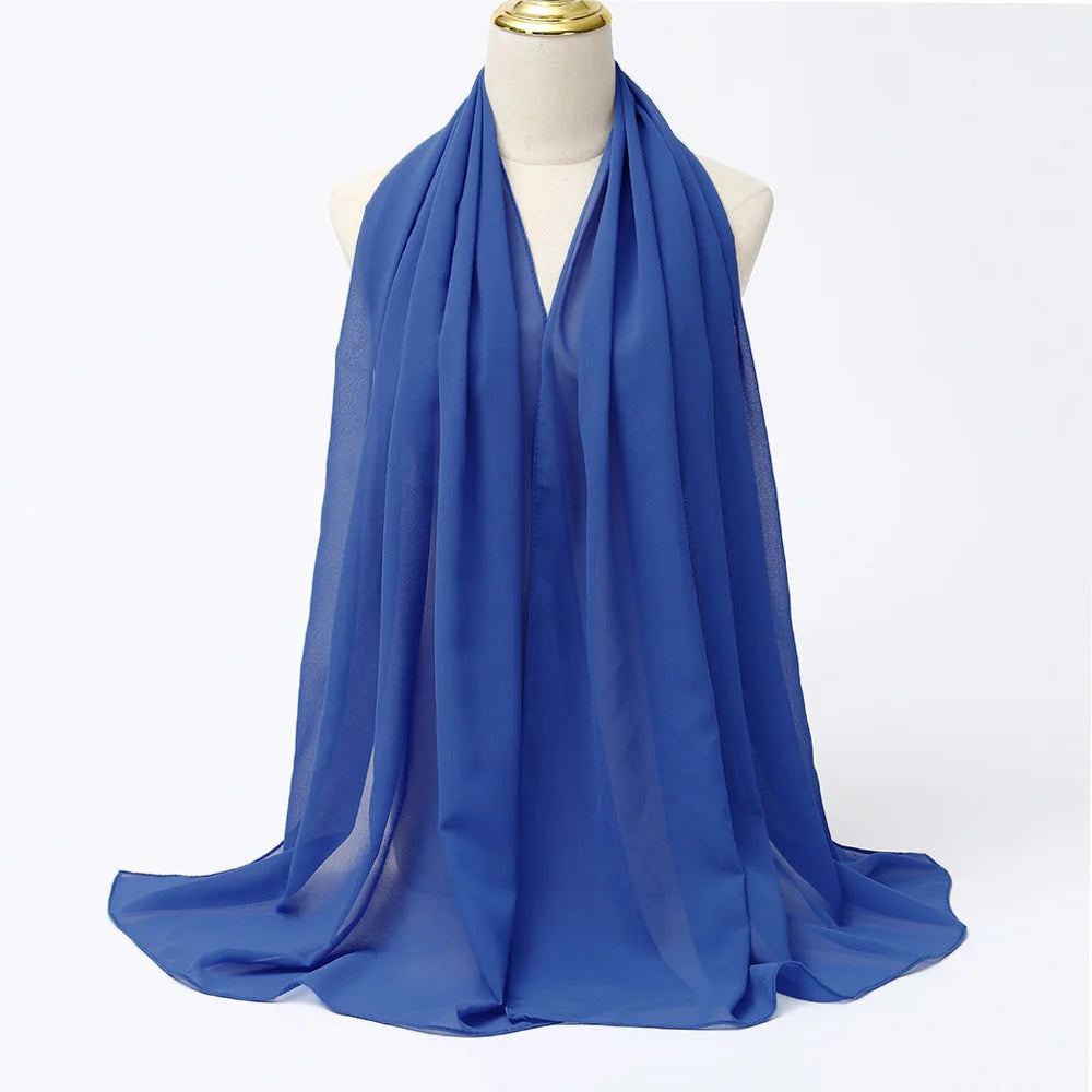 Muslim Chiffon Hijab Scarf Women