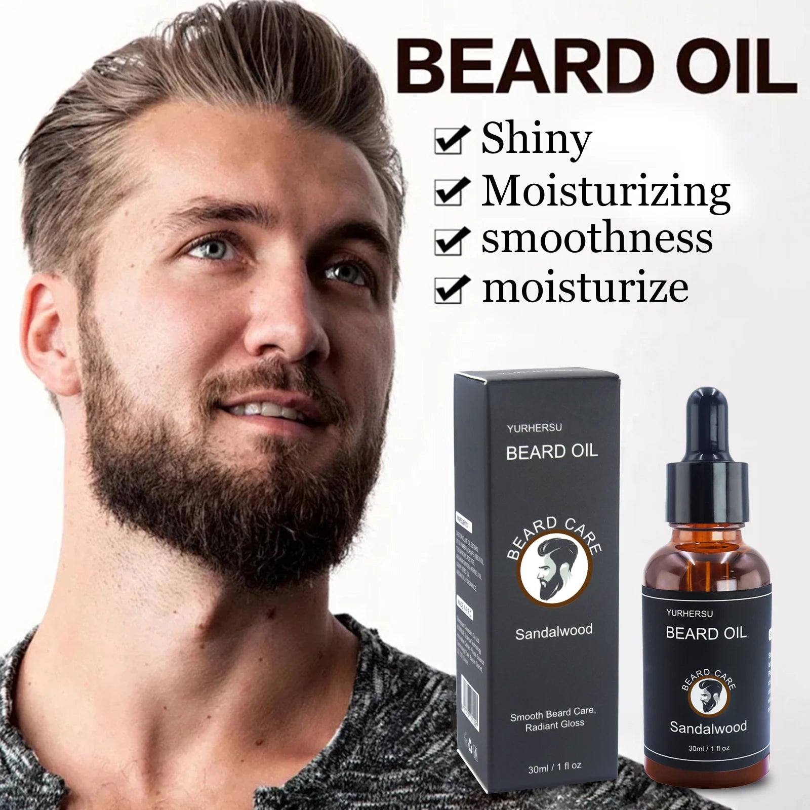 Natural Beard Growth Oil